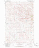 Rocking Chair Butte Montana Historical topographic map, 1:24000 scale, 7.5 X 7.5 Minute, Year 1981