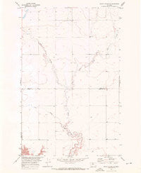 Rocky Coulee SE Montana Historical topographic map, 1:24000 scale, 7.5 X 7.5 Minute, Year 1970