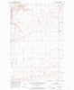 Rocky Lake Montana Historical topographic map, 1:24000 scale, 7.5 X 7.5 Minute, Year 1953
