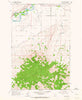Rocky Reef Montana Historical topographic map, 1:24000 scale, 7.5 X 7.5 Minute, Year 1961