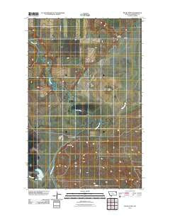 Rocky Point Montana Historical topographic map, 1:24000 scale, 7.5 X 7.5 Minute, Year 2011