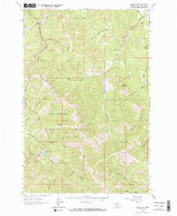 Rogers Pass Montana Historical topographic map, 1:24000 scale, 7.5 X 7.5 Minute, Year 1963