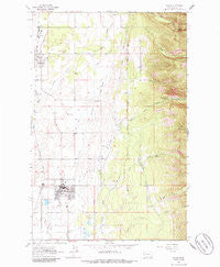 Ronan Montana Historical topographic map, 1:24000 scale, 7.5 X 7.5 Minute, Year 1964