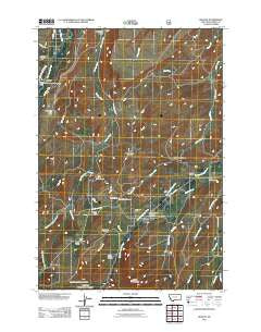 Roscoe Montana Historical topographic map, 1:24000 scale, 7.5 X 7.5 Minute, Year 2011