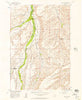 Roscoe NW Montana Historical topographic map, 1:24000 scale, 7.5 X 7.5 Minute, Year 1956
