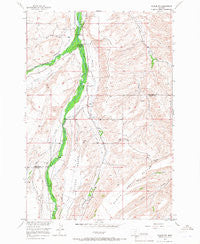 Roscoe NW Montana Historical topographic map, 1:24000 scale, 7.5 X 7.5 Minute, Year 1956