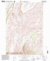 Roscoe Montana Historical topographic map, 1:24000 scale, 7.5 X 7.5 Minute, Year 1996