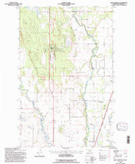 Rose Crossing Montana Historical topographic map, 1:24000 scale, 7.5 X 7.5 Minute, Year 1994