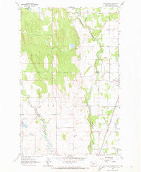 Rose Crossing Montana Historical topographic map, 1:24000 scale, 7.5 X 7.5 Minute, Year 1962