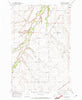 Ross Fork Montana Historical topographic map, 1:24000 scale, 7.5 X 7.5 Minute, Year 1970