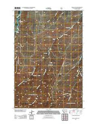 Ross Canyon Montana Historical topographic map, 1:24000 scale, 7.5 X 7.5 Minute, Year 2011
