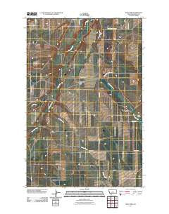 Ross Fork Montana Historical topographic map, 1:24000 scale, 7.5 X 7.5 Minute, Year 2011