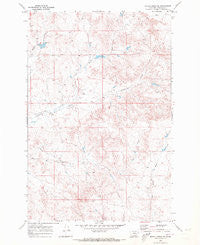 Rough Creek SE Montana Historical topographic map, 1:24000 scale, 7.5 X 7.5 Minute, Year 1969