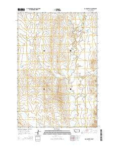 Rough Creek SW Montana Current topographic map, 1:24000 scale, 7.5 X 7.5 Minute, Year 2014