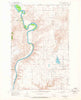 Round Butte Montana Historical topographic map, 1:24000 scale, 7.5 X 7.5 Minute, Year 1965