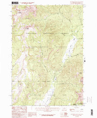 Roundhead Butte Montana Historical topographic map, 1:24000 scale, 7.5 X 7.5 Minute, Year 1987