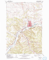 Roundup Montana Historical topographic map, 1:24000 scale, 7.5 X 7.5 Minute, Year 1979
