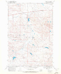 Rowley NW Montana Historical topographic map, 1:24000 scale, 7.5 X 7.5 Minute, Year 1969