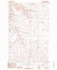 Roy NW Montana Historical topographic map, 1:24000 scale, 7.5 X 7.5 Minute, Year 1985
