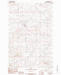 Roy Montana Historical topographic map, 1:24000 scale, 7.5 X 7.5 Minute, Year 1985