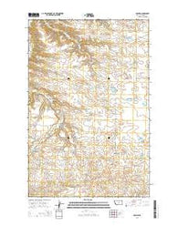 Roy NW Montana Current topographic map, 1:24000 scale, 7.5 X 7.5 Minute, Year 2014