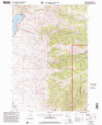 Ruby Dam Montana Historical topographic map, 1:24000 scale, 7.5 X 7.5 Minute, Year 1997