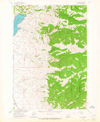 Ruby Dam Montana Historical topographic map, 1:24000 scale, 7.5 X 7.5 Minute, Year 1963