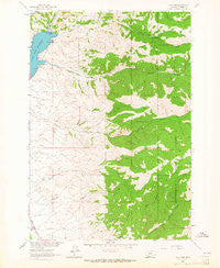 Ruby Dam Montana Historical topographic map, 1:24000 scale, 7.5 X 7.5 Minute, Year 1963