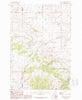 Ruby Mountain Montana Historical topographic map, 1:24000 scale, 7.5 X 7.5 Minute, Year 1987