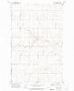 Rudyard NW Montana Historical topographic map, 1:24000 scale, 7.5 X 7.5 Minute, Year 1972