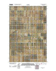 Rudyard NE Montana Historical topographic map, 1:24000 scale, 7.5 X 7.5 Minute, Year 2011