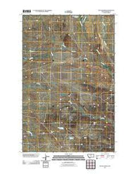Runyan Bench Montana Historical topographic map, 1:24000 scale, 7.5 X 7.5 Minute, Year 2011