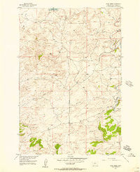 Ryan Creek Montana Historical topographic map, 1:24000 scale, 7.5 X 7.5 Minute, Year 1954