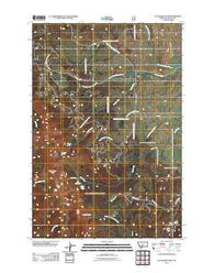 Sacagawea Peak Montana Historical topographic map, 1:24000 scale, 7.5 X 7.5 Minute, Year 2011