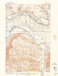 Saco Montana Historical topographic map, 1:62500 scale, 15 X 15 Minute, Year 1905