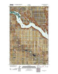 Saddle Butte Montana Historical topographic map, 1:24000 scale, 7.5 X 7.5 Minute, Year 2011