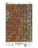 Saddle Peak Montana Historical topographic map, 1:24000 scale, 7.5 X 7.5 Minute, Year 2011
