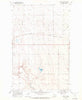 Sage Lake Montana Historical topographic map, 1:24000 scale, 7.5 X 7.5 Minute, Year 1969