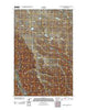 Sagebrush Reservoir Montana Historical topographic map, 1:24000 scale, 7.5 X 7.5 Minute, Year 2011