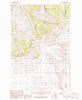 Sahara Hill Montana Historical topographic map, 1:24000 scale, 7.5 X 7.5 Minute, Year 1986