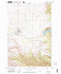 Saint Ignatius Montana Historical topographic map, 1:24000 scale, 7.5 X 7.5 Minute, Year 1964