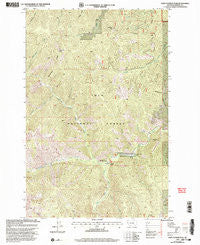Saint Patrick Peak Montana Historical topographic map, 1:24000 scale, 7.5 X 7.5 Minute, Year 1999