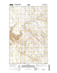 Saint Johns Montana Current topographic map, 1:24000 scale, 7.5 X 7.5 Minute, Year 2014