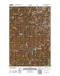 Saint Patrick Peak Montana Historical topographic map, 1:24000 scale, 7.5 X 7.5 Minute, Year 2011