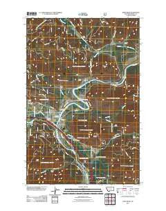 Saint Regis Montana Historical topographic map, 1:24000 scale, 7.5 X 7.5 Minute, Year 2011