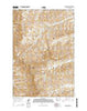Saint Xavier NE Montana Current topographic map, 1:24000 scale, 7.5 X 7.5 Minute, Year 2014