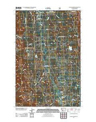 Salmon Prairie Montana Historical topographic map, 1:24000 scale, 7.5 X 7.5 Minute, Year 2011