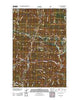 Saltese Montana Historical topographic map, 1:24000 scale, 7.5 X 7.5 Minute, Year 2011