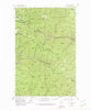 Saltese Montana Historical topographic map, 1:62500 scale, 15 X 15 Minute, Year 1956
