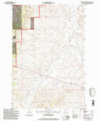 Samuelson Ranch Montana Historical topographic map, 1:24000 scale, 7.5 X 7.5 Minute, Year 1995